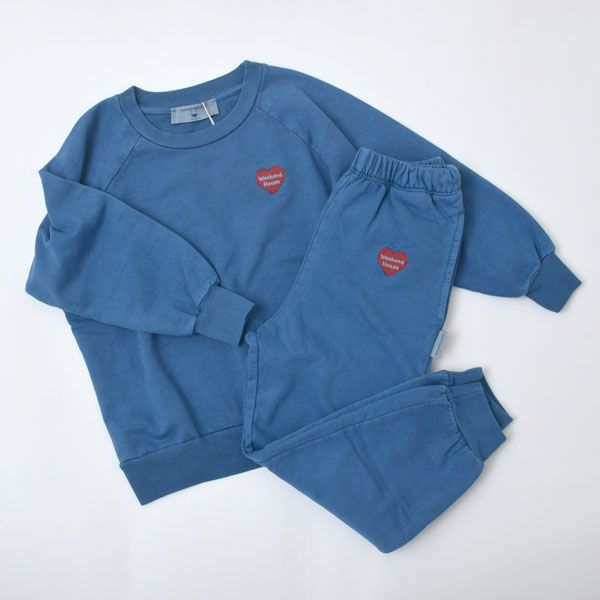 オーガニックコットン キッズスウェットシャツWHK