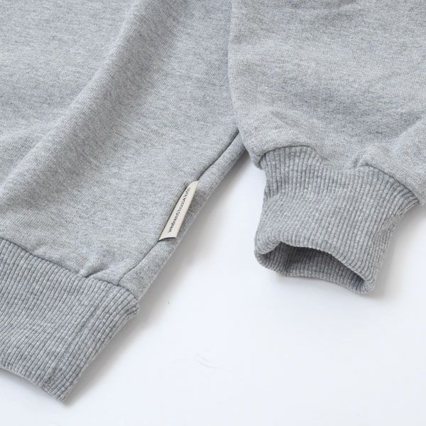 オーガニックコットン キッズスウェットシャツWHK(ゆったり)