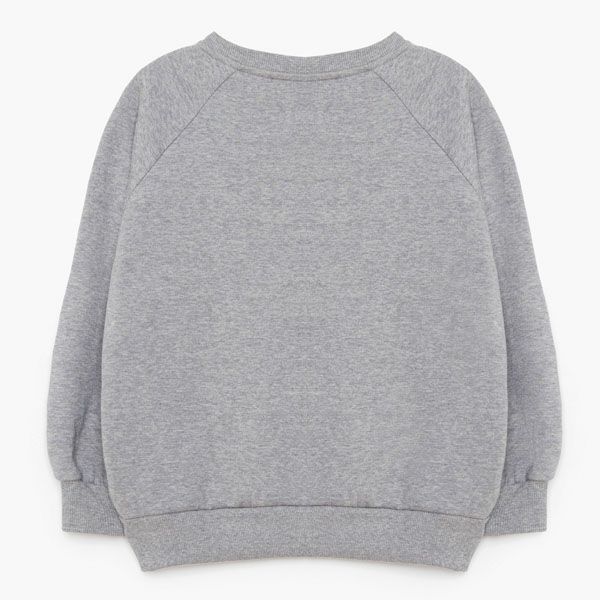 オーガニックコットン キッズスウェットシャツWHK(ゆったり)