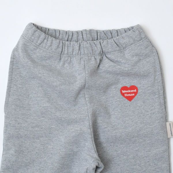 オーガニックコットン キッズスウェットパンツWHK(ゆったり)