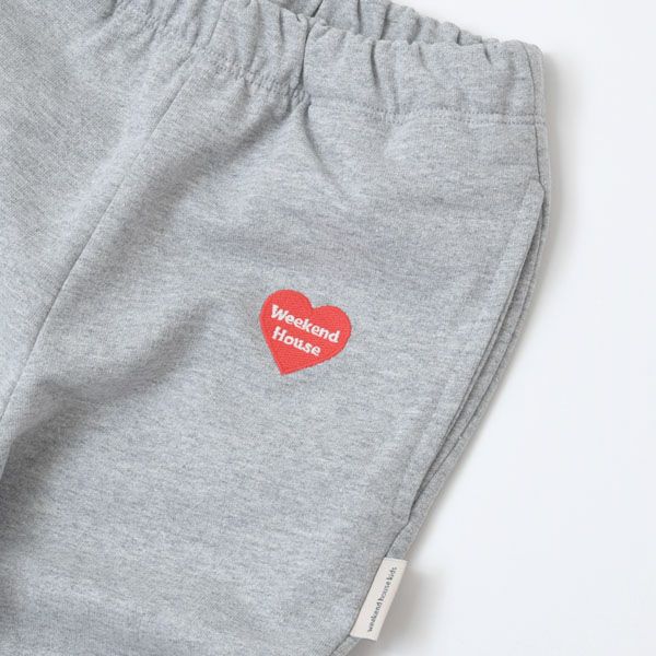 オーガニックコットン キッズスウェットパンツWHK(ゆったり)