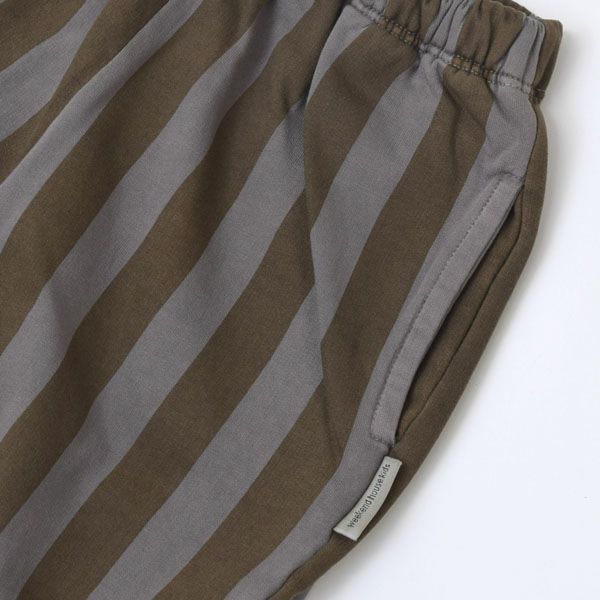 オーガニックコットン キッズスウェットパンツHorseStripped