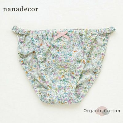 オーガニックコットン フローレットストリングショーツ