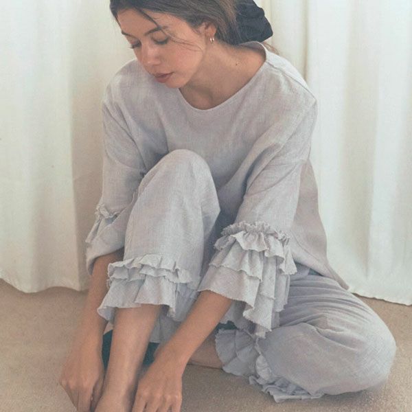 オーガニックコットン ローズマリートップス