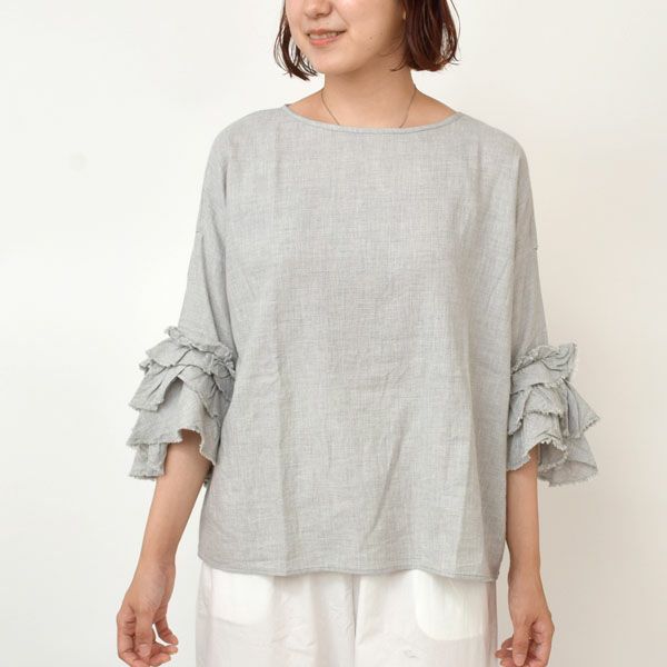 オーガニックコットン ローズマリートップス