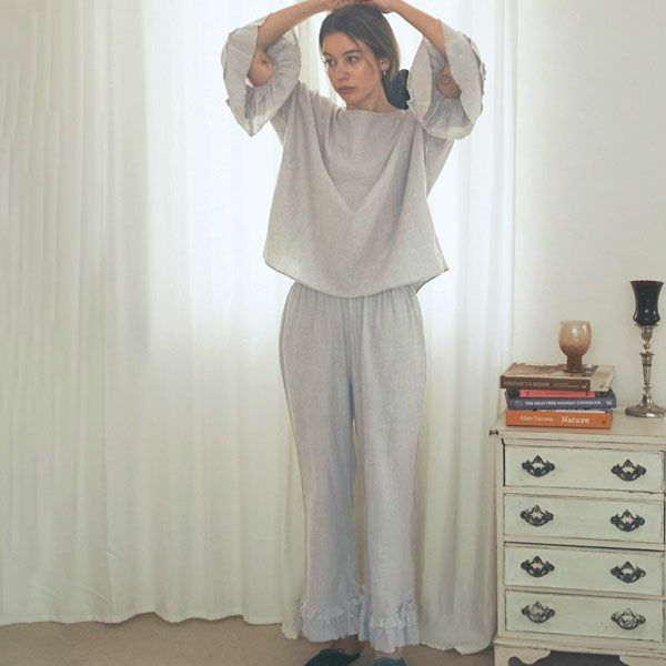 オーガニックコットン ローズマリートップス