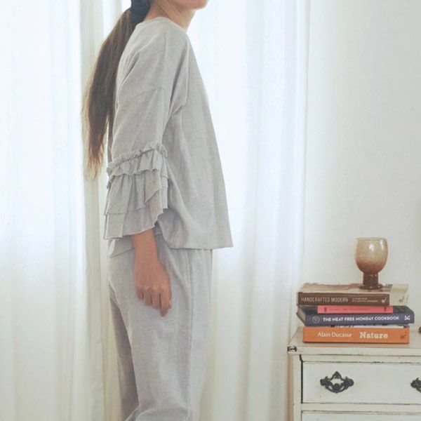 オーガニックコットン ローズマリートップス