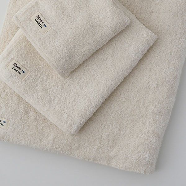 オーガニックコットン 純タオルベイシックバスタオル