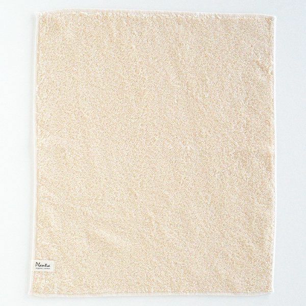 オーガニックコットン コレット2 ウォッシュタオル きなり 33×37