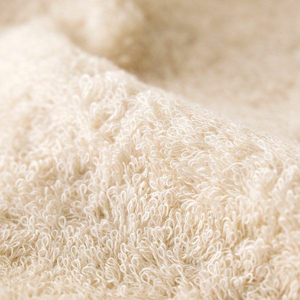 オーガニックコットンコレット2 フェイスタオル きなり 33×78