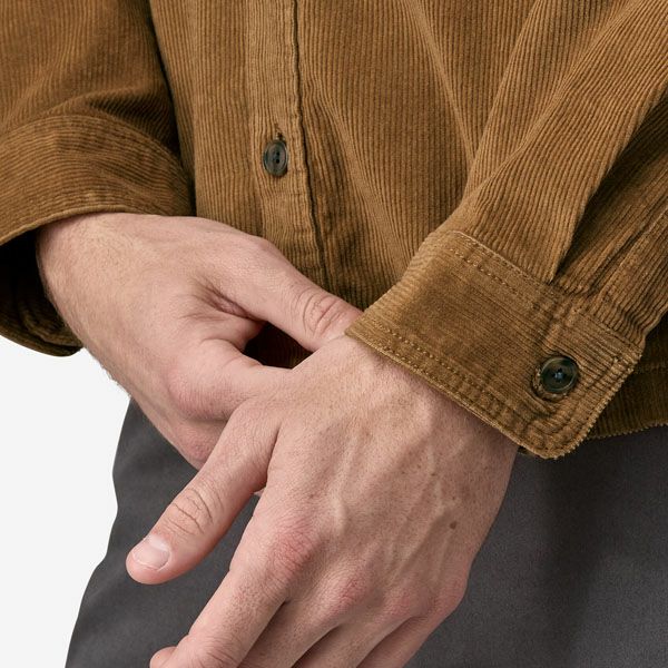 オーガニックコットン メンズ・コーデュロイ・シャツ