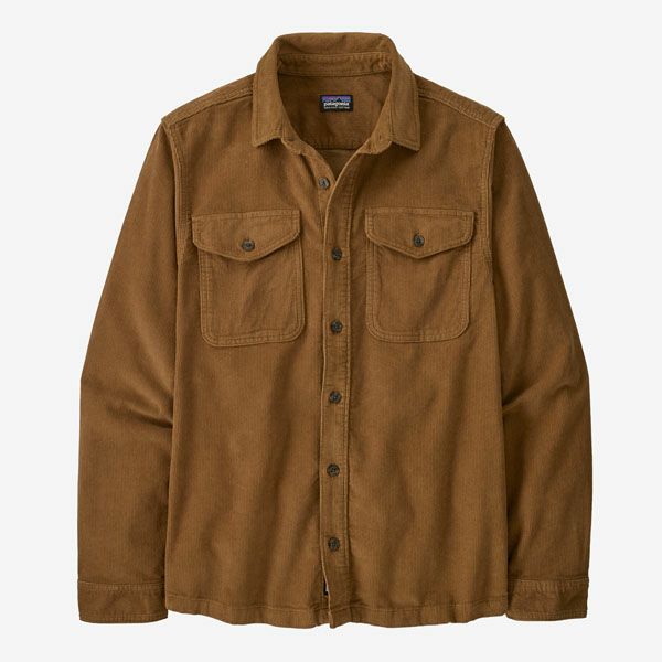 オーガニックコットン メンズ・コーデュロイ・シャツ