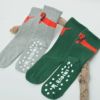 オーガニックコットン キッズソックスDog Anti-slip 2足組