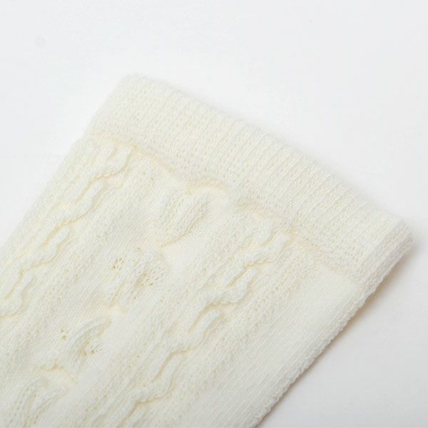 オーガニックコットン キッズソックスTextured 2足組