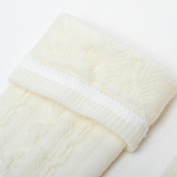 オーガニックコットン キッズソックスTextured 2足組