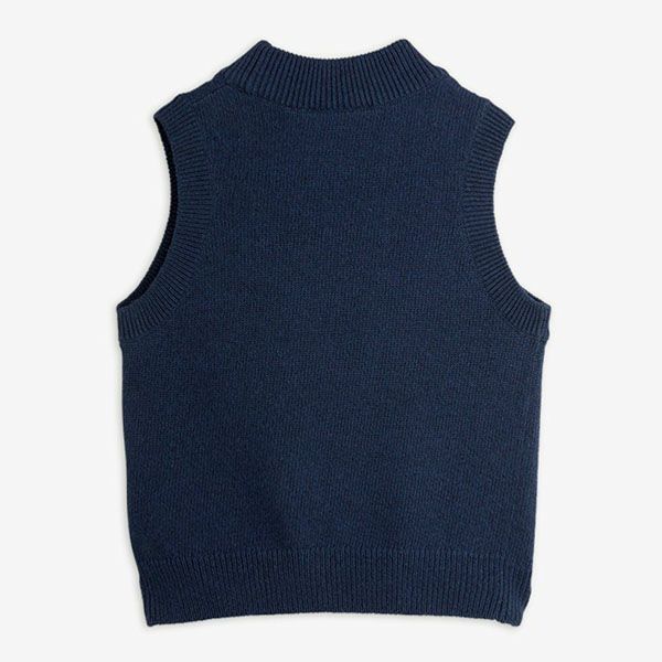 オーガニックコットン&ウールキッズFlowersベスト