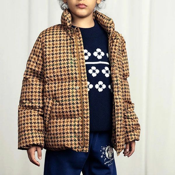 オーガニックコットン&ウールキッズFlowersセーター