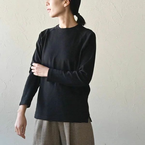 オーガニックコットン ロングスリーブトップ