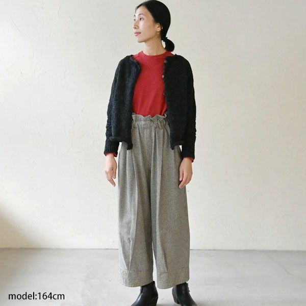 オーガニックコットン ロングスリーブトップ