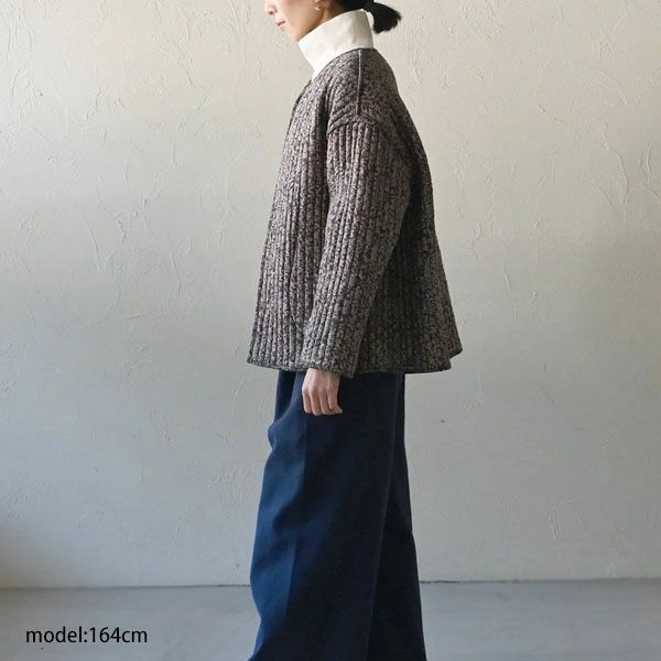 オーガニックコットン オフネックキリカエトップ