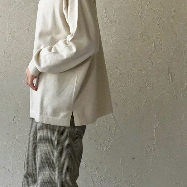 オーガニックコットン ユニセックスコンフォートトップニット