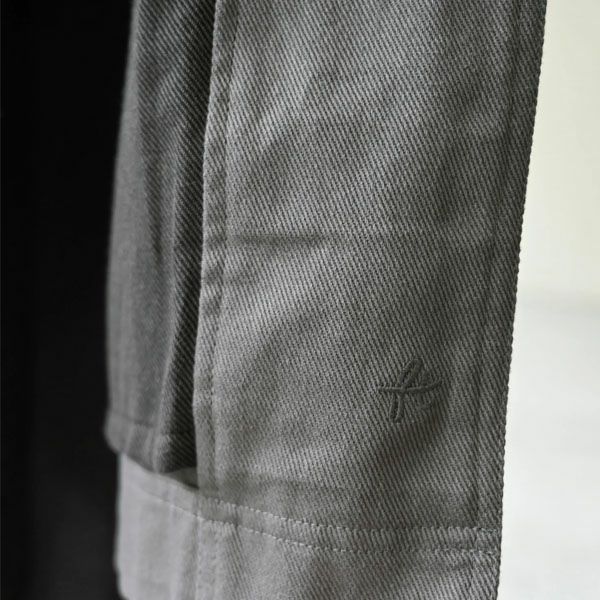 オーガニックコットン ツイルボックスコート