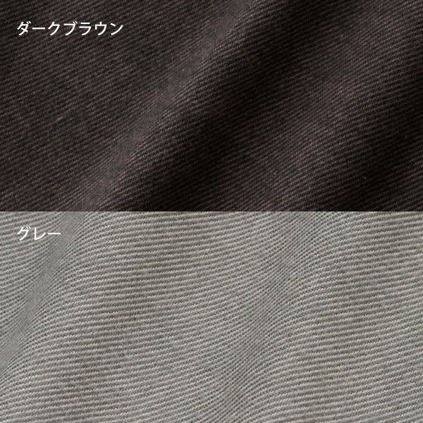 オーガニックコットン フランネルステッチプルオーバー