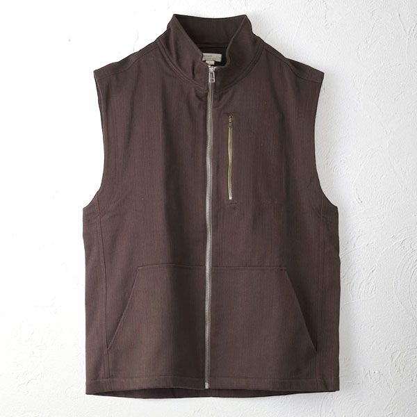 オーガニックコットン ハイネックベスト