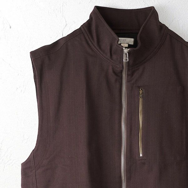 オーガニックコットン ハイネックベスト