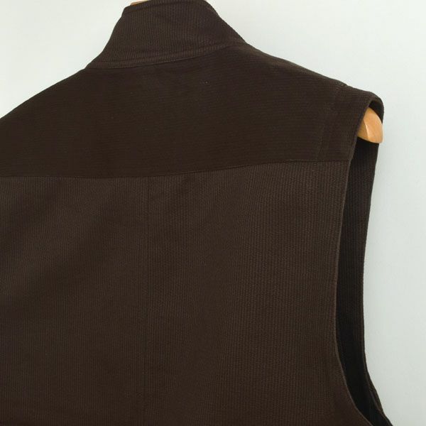 オーガニックコットン ハイネックベスト