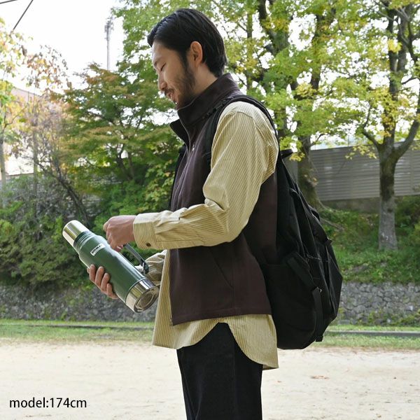 オーガニックコットン ハイネックベスト