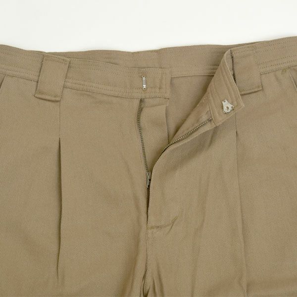 オーガニックコットン ツイルニーパッチパンツ