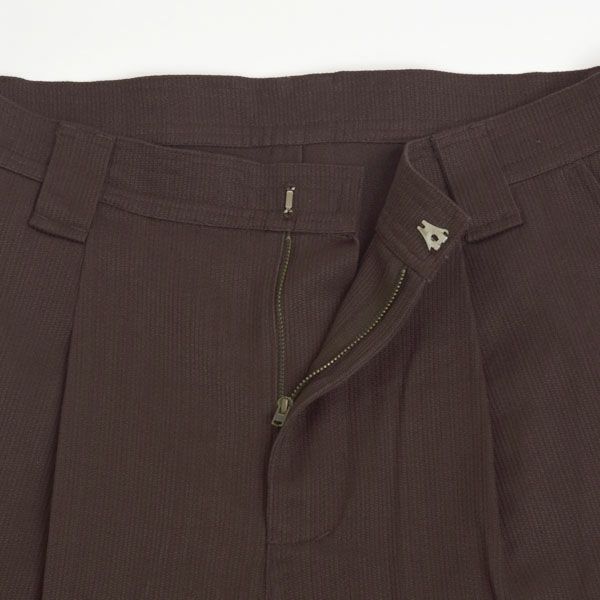 オーガニックコットン ドビーニーパッチパンツ