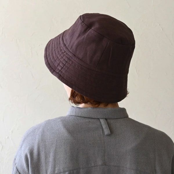 オーガニックコットン ユニセックスドビーリバーシブルハット