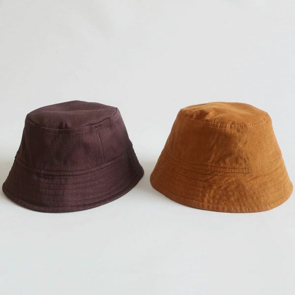 オーガニックコットン ユニセックスコーデュロリバーシブルハット