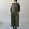 オーガニックコットン ツイルバザールサロペット