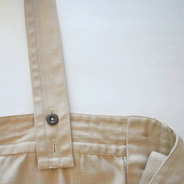 オーガニックコットン ツイルバザールサロペット