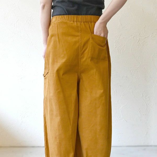 オーガニックコットン コーデュロイターバンパンツ