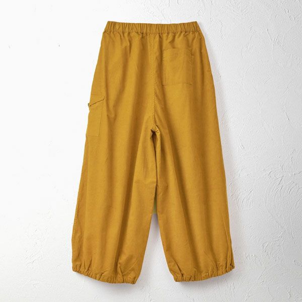 オーガニックコットン コーデュロイターバンパンツ