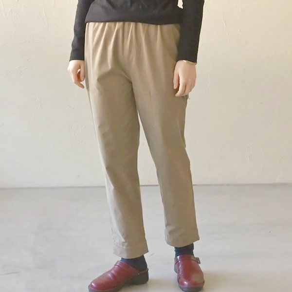 オーガニックコットン コーデュロイスリムパンツ
