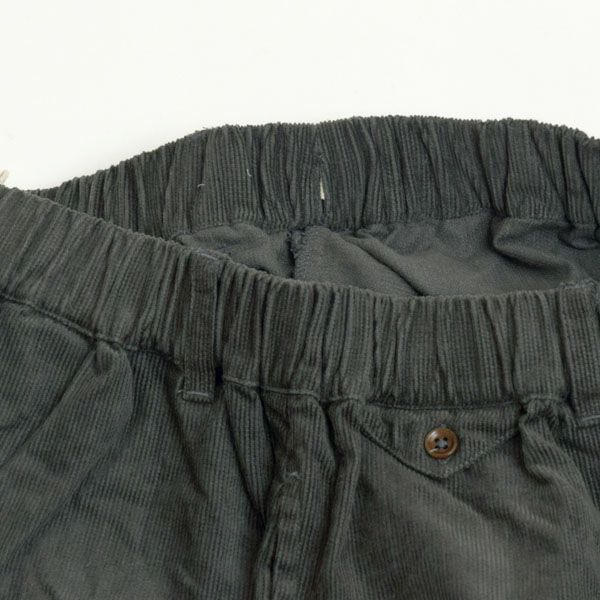 オーガニックコットン コーデュロイスリムパンツ