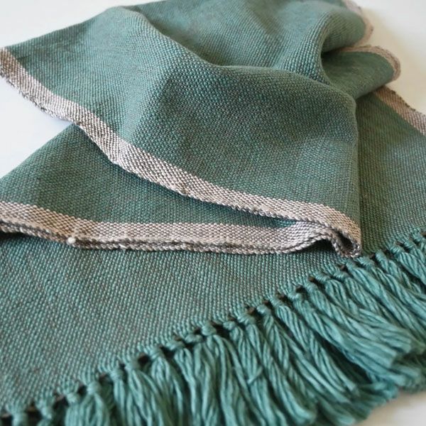 オーガニックコットン モタ手織ストール