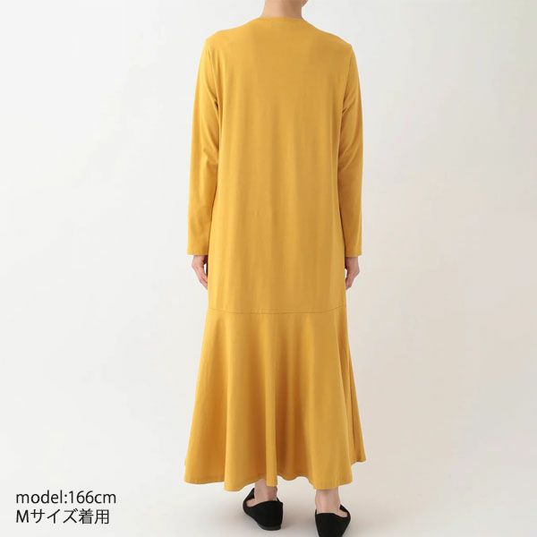 オーガニックコットン 天竺マーメイドワンビース