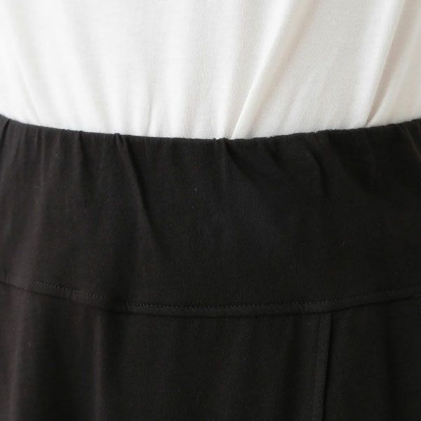 オーガニックコットン 天竺 ミディ スカート