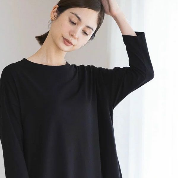 オーガニックコットン ワイドシルエットドレス