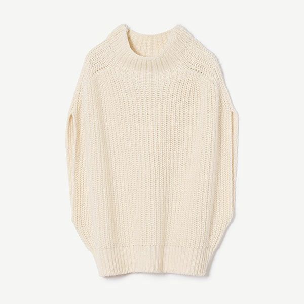 オーガニックコットン＆ウール 片畦タートルベスト