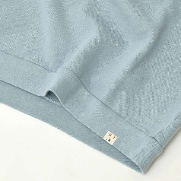 オーガニックコットン キッズ 裏起毛 クルーネックスウェットシャツ