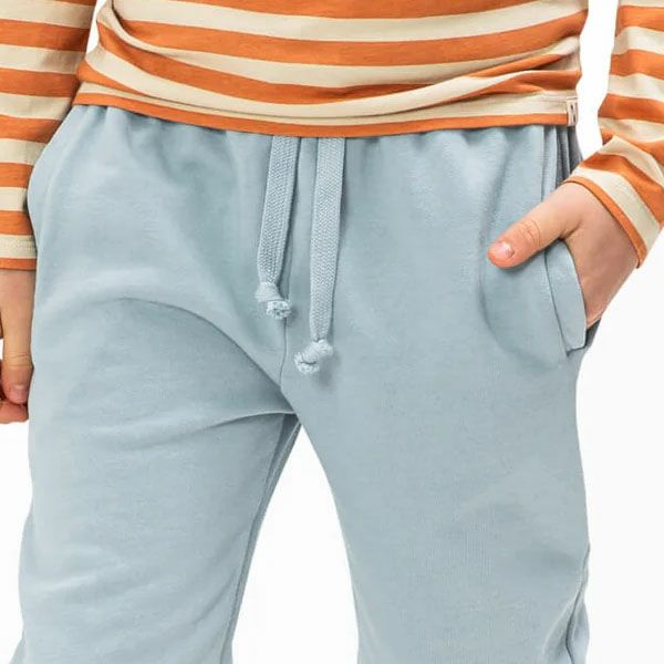オーガニックコットン キッズ 裏起毛 スウェットパンツ