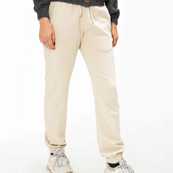 オーガニックコットン 裏起毛 トラックパンツ