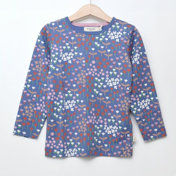 オーガニックコットン キッズ プリントTシャツ Meadow